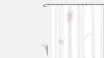 Curtains fade back to normal after use